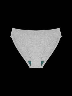 Women's Huha Heather Gray Bikini Panty - Comfortable Everyday Fit